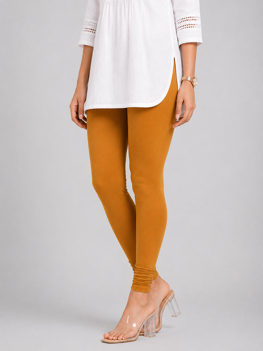 Phantom Honey Viscose Churidar Leggings