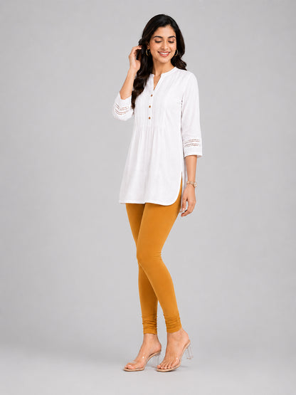 Phantom Honey Viscose Churidar Leggings
