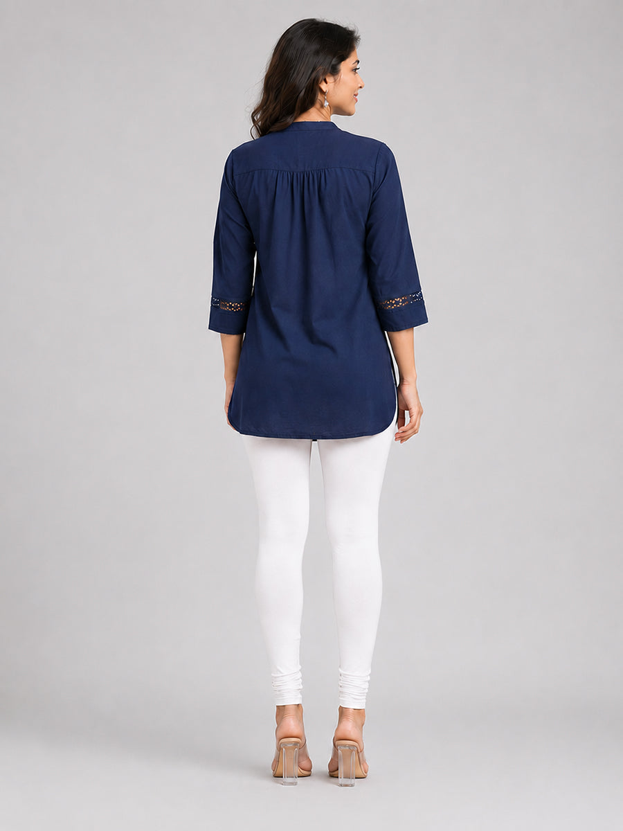 Angelic White Viscose Churidar Leggings