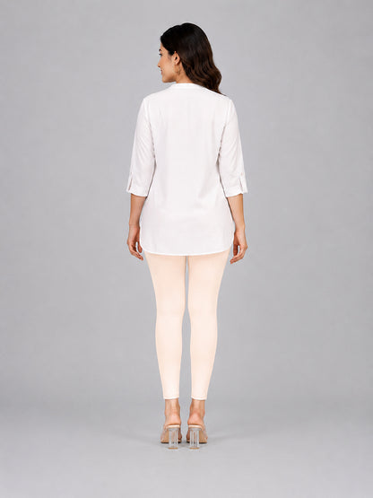 Pearl Blaze Viscose Ankle Leggings