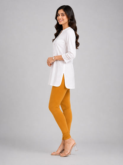 Phantom Honey Viscose Churidar Leggings