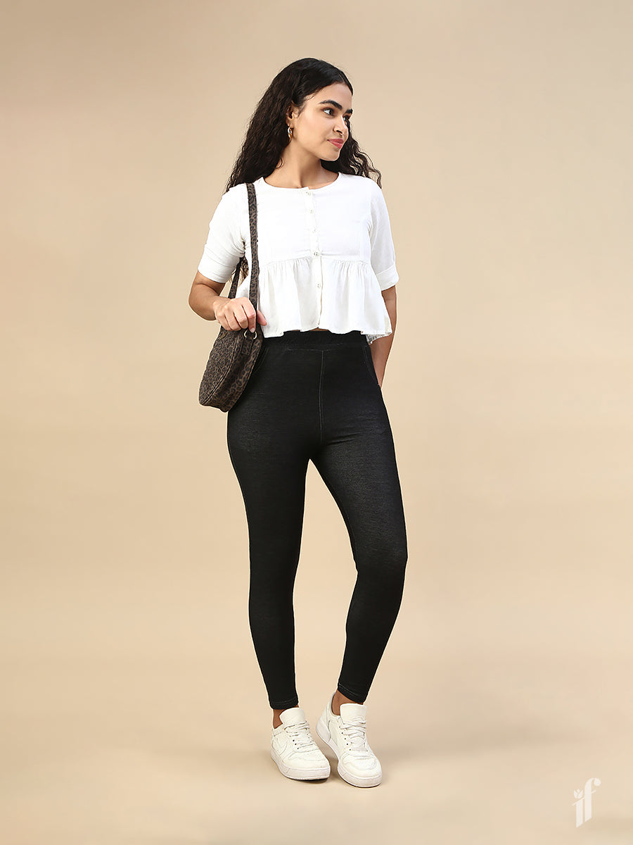 Black Jeggings