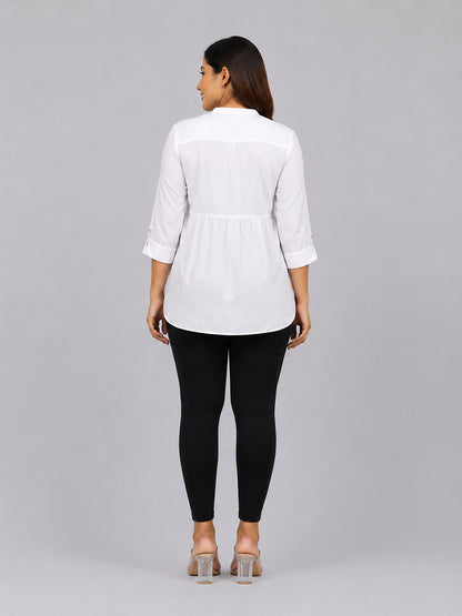 Majestic Black Viscose Ankle Leggings
