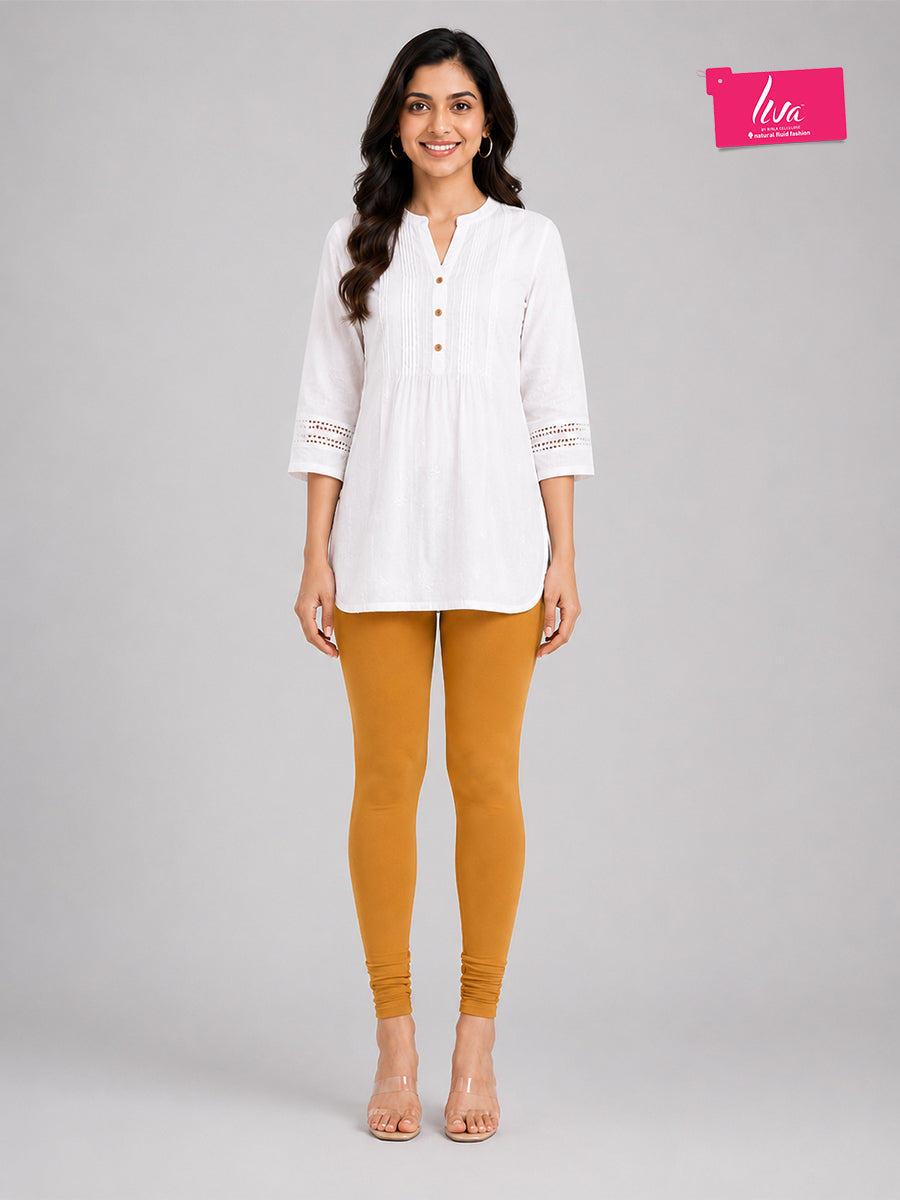 Phantom Honey Viscose Churidar Leggings