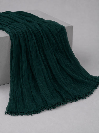 Dupatta Dark Green