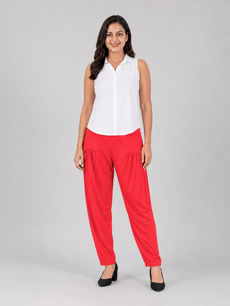 Gajari Cotton Patiala Pants