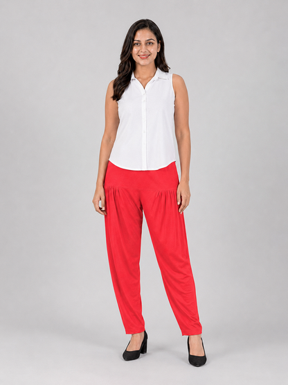 Gajari Cotton Patiala Pants