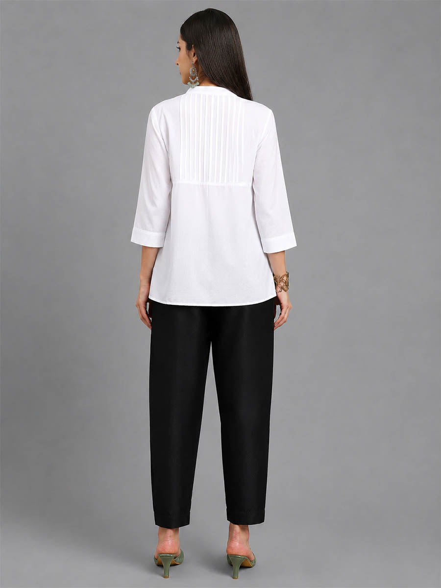 Silky Kurti Pant Black