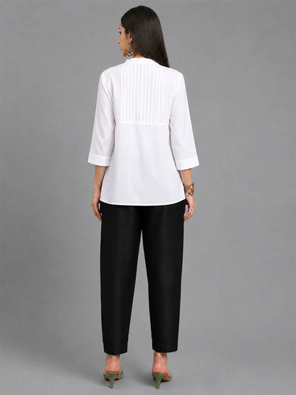 Silky Kurti Pant Black