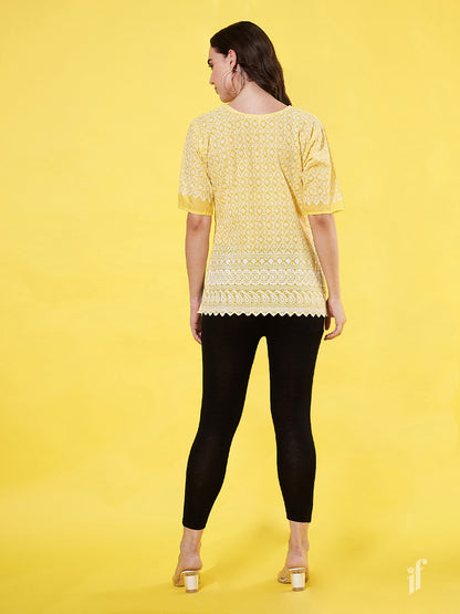 Black Cotton 7/8 Leggings