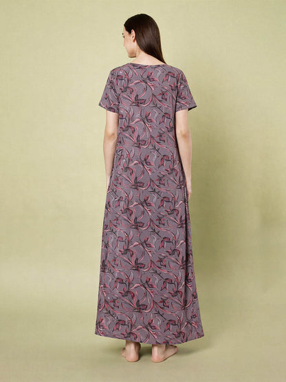 Leaf Print Nighty