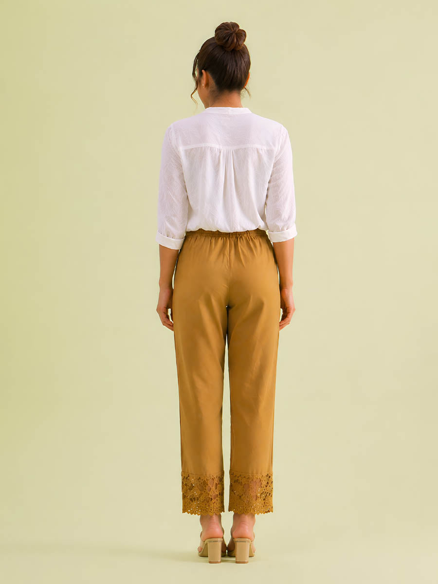 Skin Lace Kurti pant