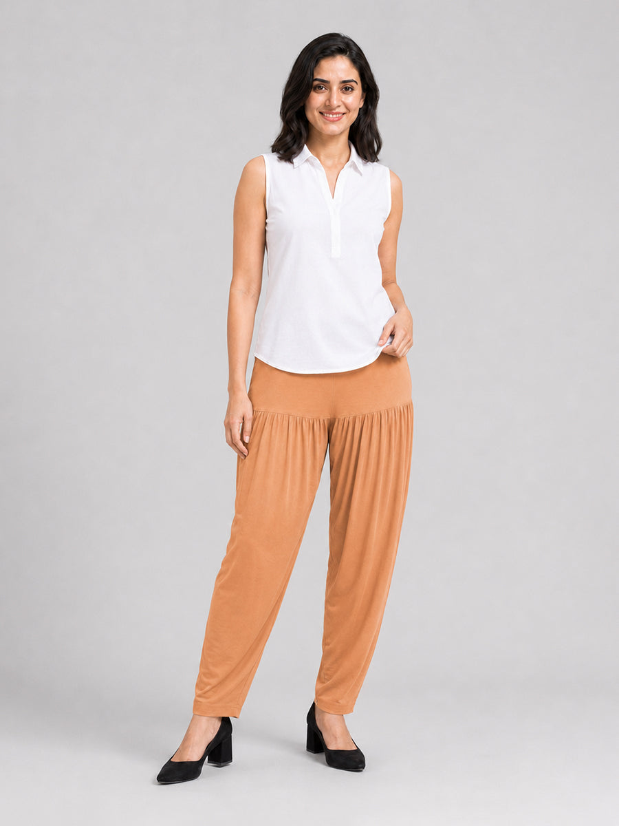 Stone Cotton Patiala Pants