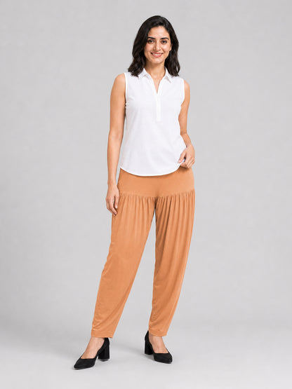 Stone Cotton Patiala Pants