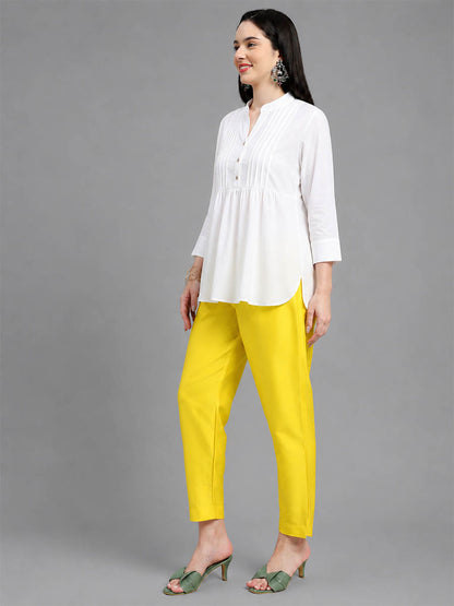 Silky Kurti Pant Sunshine