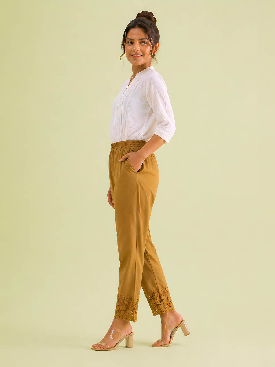 Skin Lace Kurti pant