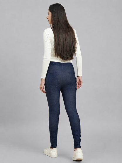 Blue Jeggings