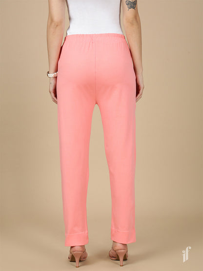 Tea Rose Knitted Kurti Pant