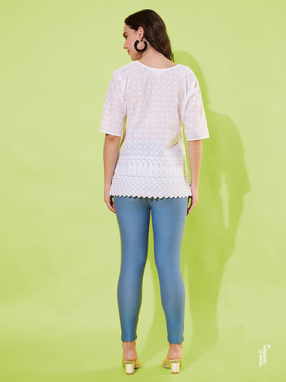 Ice Blue Jeggings