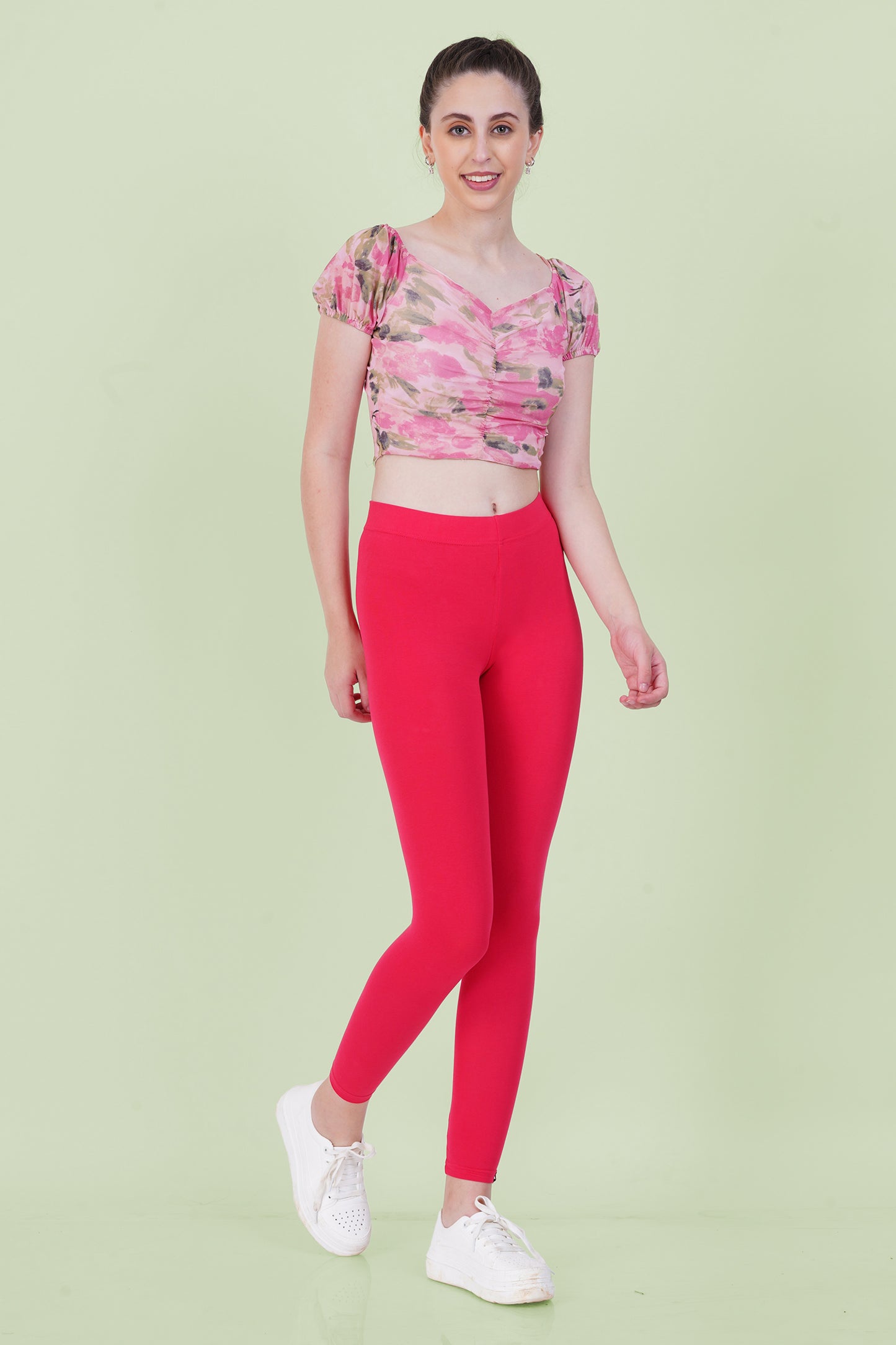 Gajari Cotton Ankle Leggings