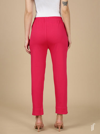 Dark Rani Knitted Kurti Pant