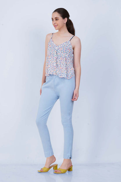 Sky Blue Kurti Pant