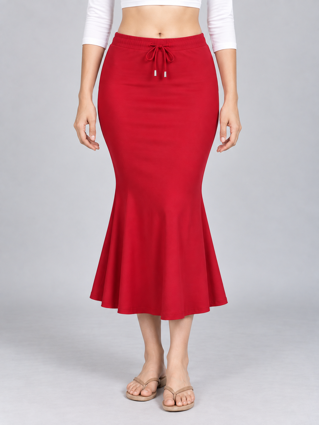 Saree Shape wear Red