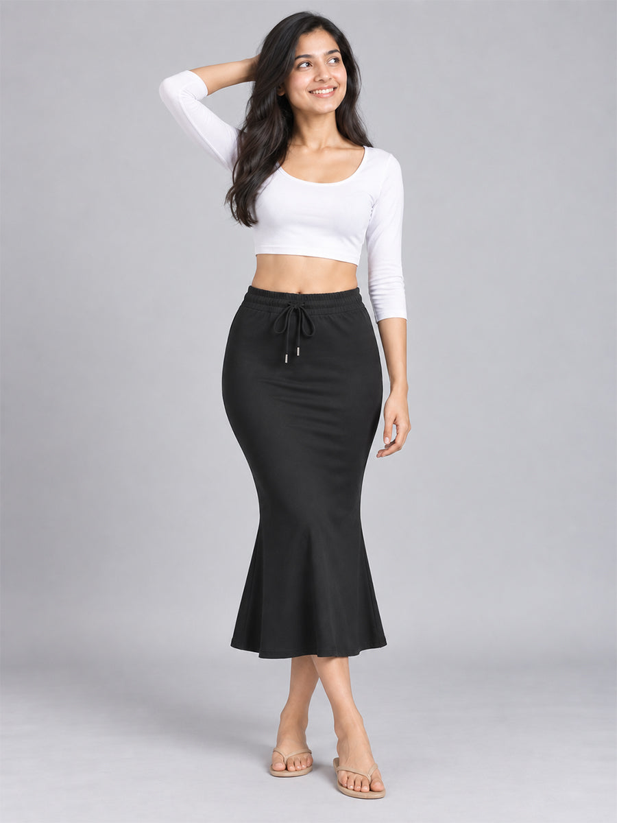 Saree Shape wear Black