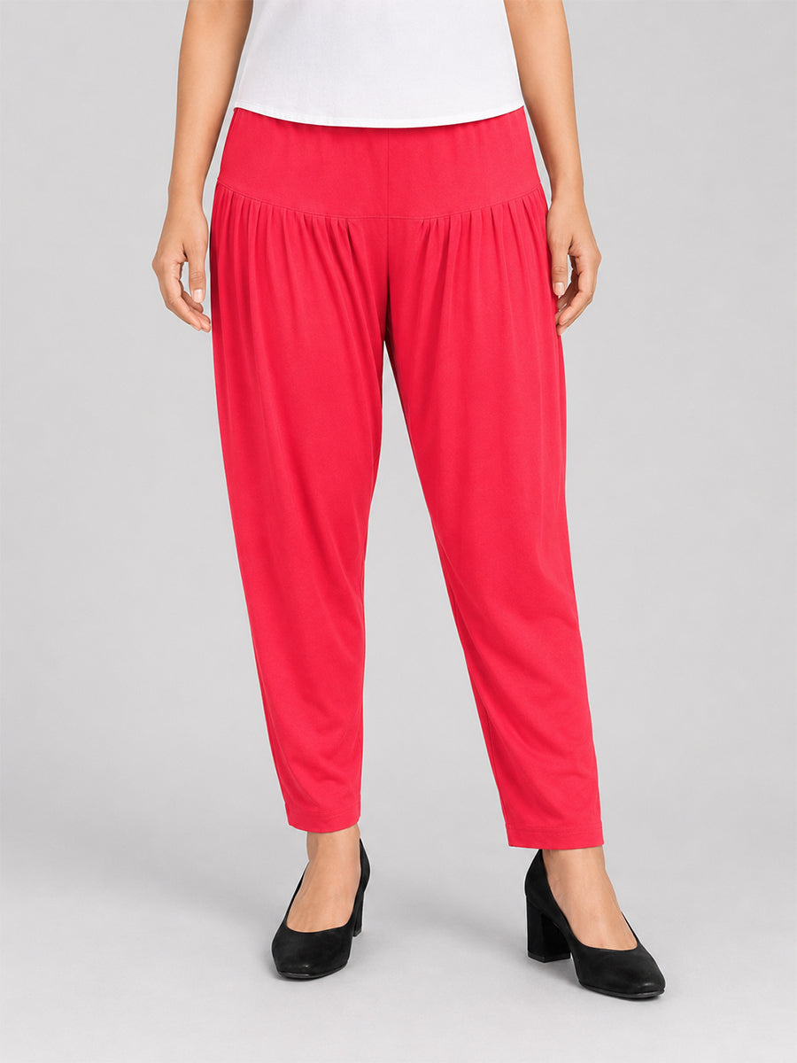 Dark Rani Cotton Patiala Pants