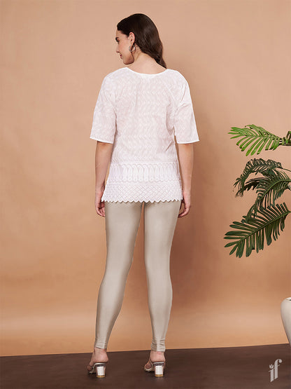 Silver Shimmer Leggings