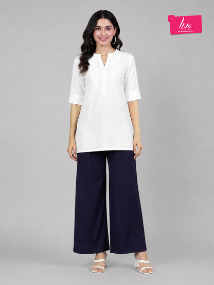 Navy Rayon Palazzo