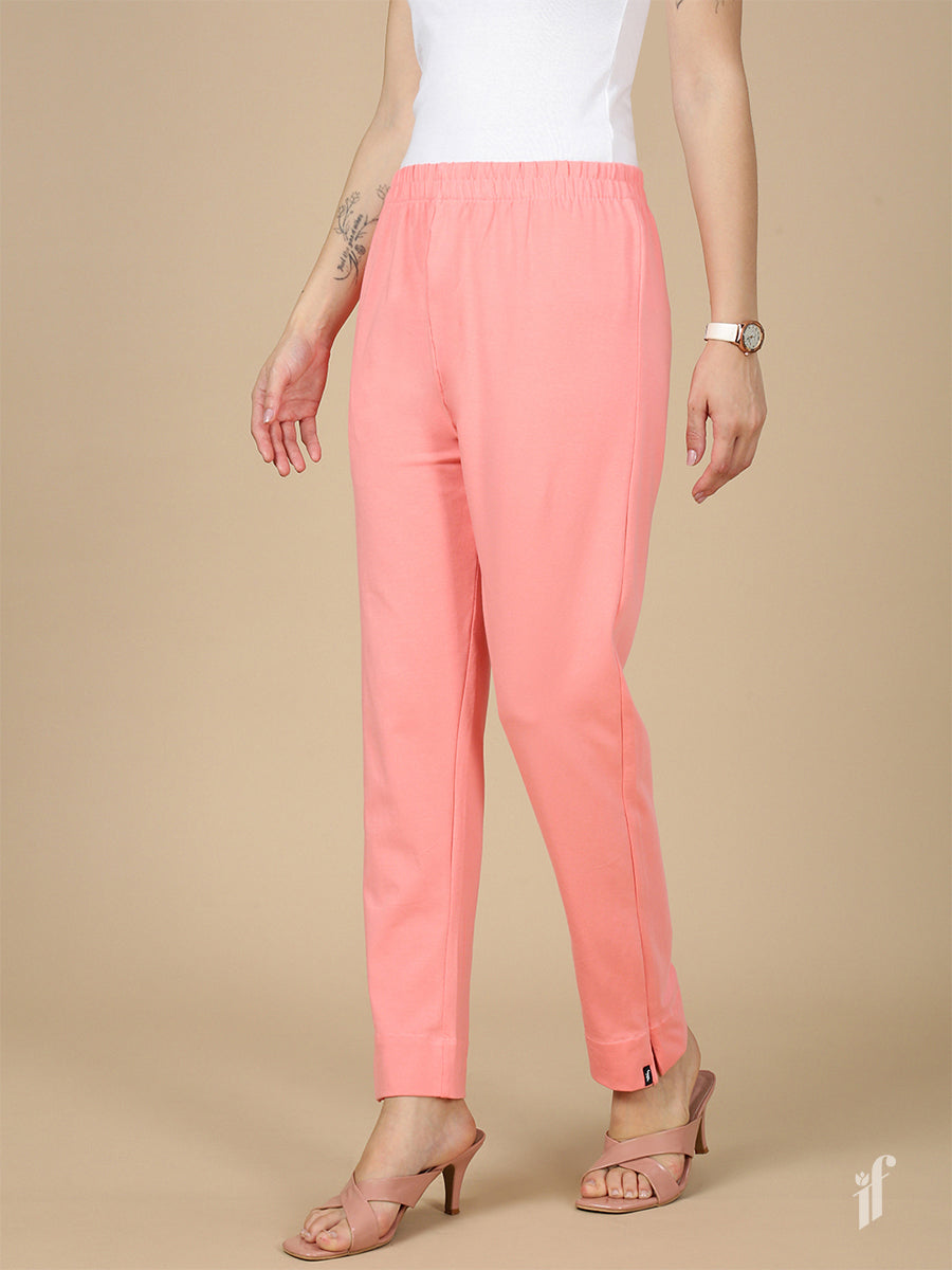 Tea Rose Knitted Kurti Pant