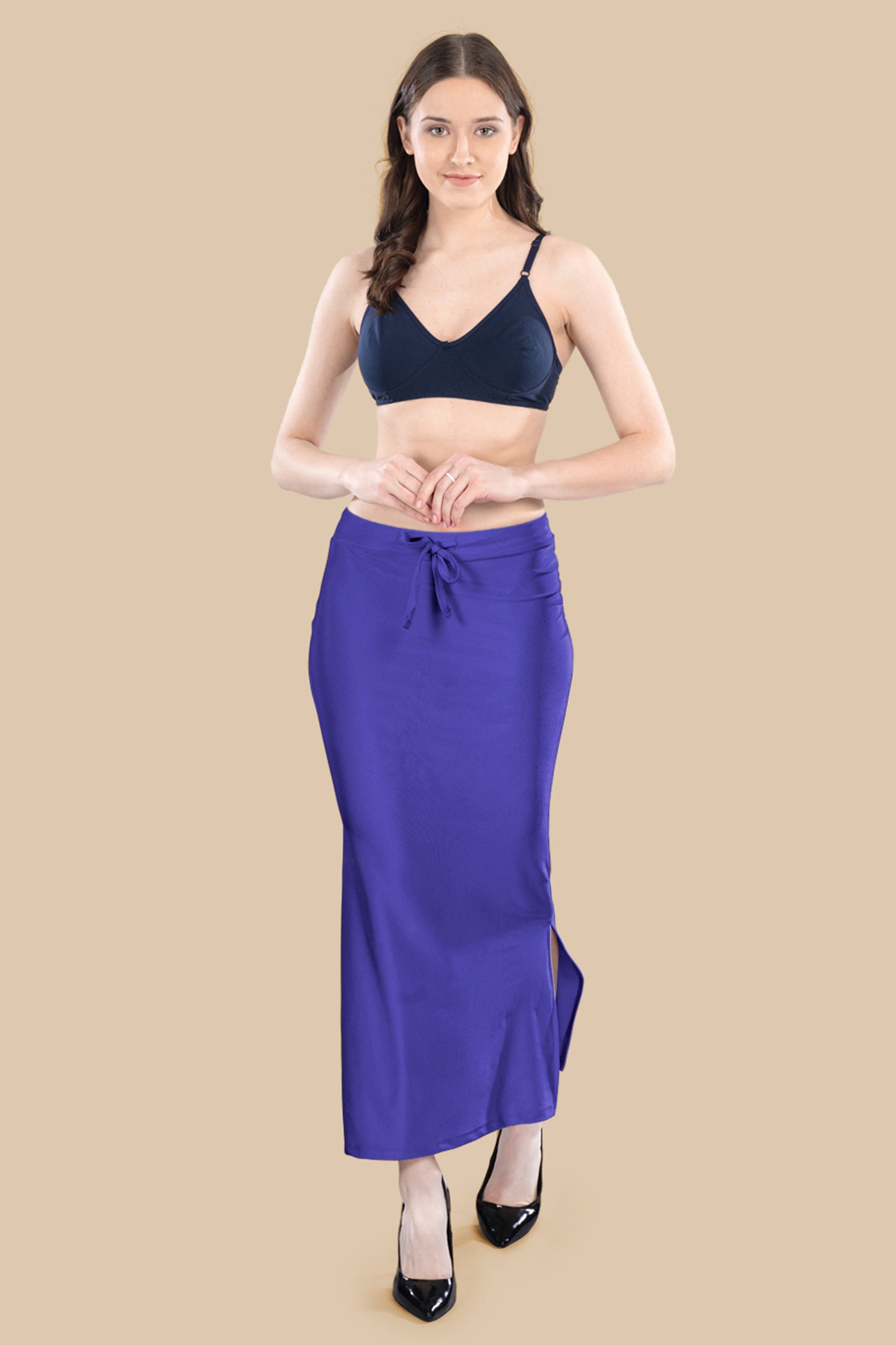 Royal Blue Saree Shapewear