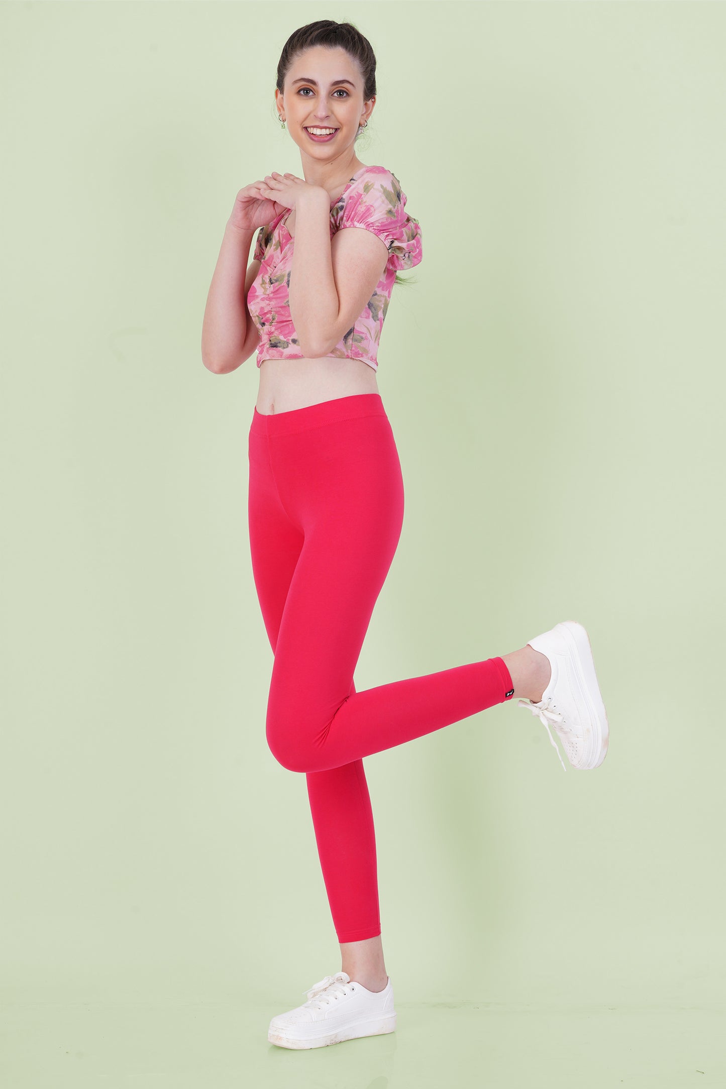 Gajari Cotton Ankle Leggings