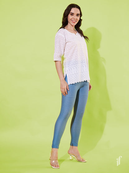 Ice Blue Jeggings