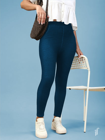 Navy Blue Jeggings