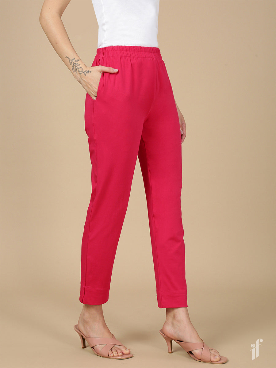 Dark Rani Knitted Kurti Pant