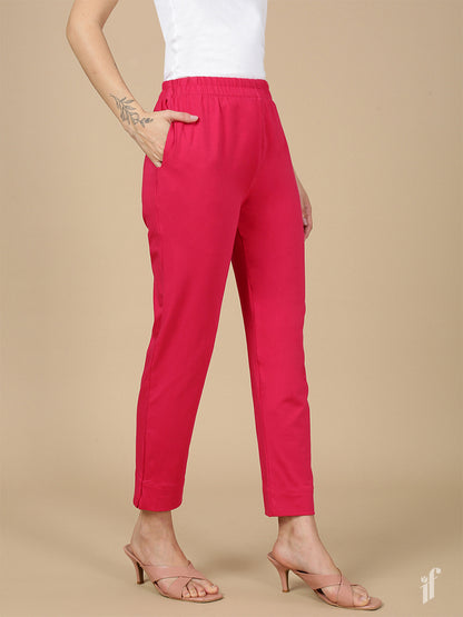 Dark Rani Knitted Kurti Pant