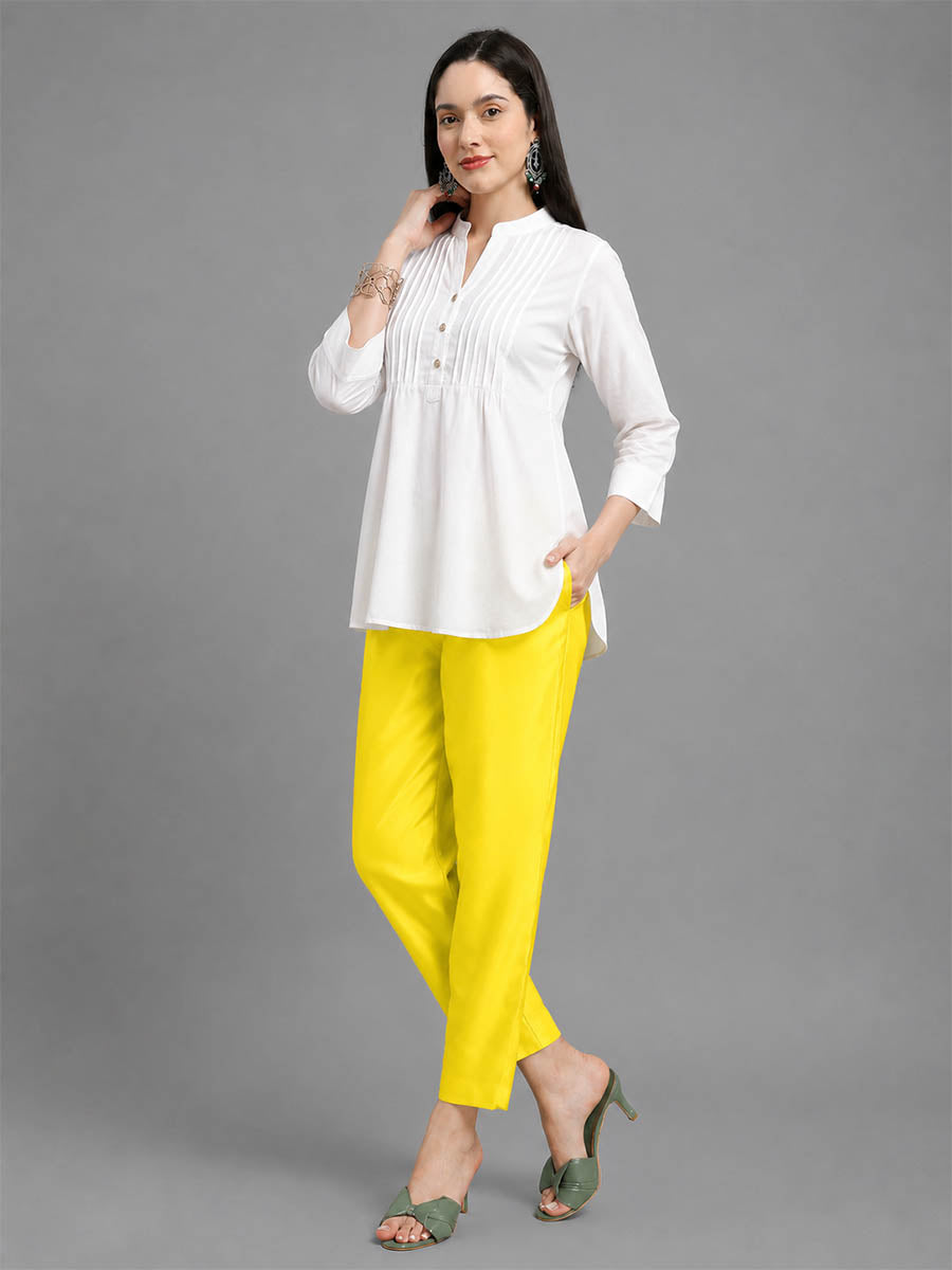 Silky Kurti Pant Sunshine