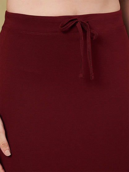 Maroon Saree Shapewear