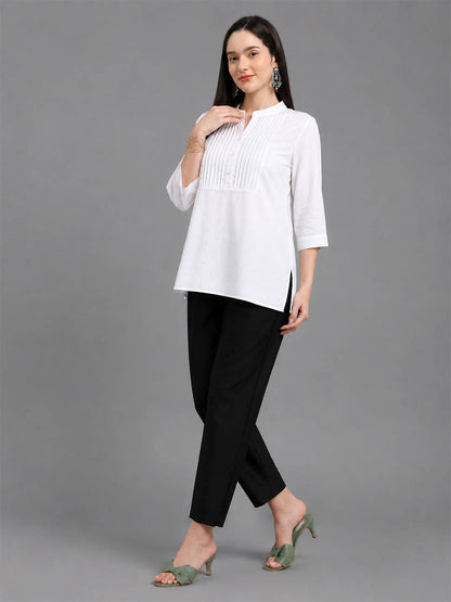 Silky Kurti Pant Black