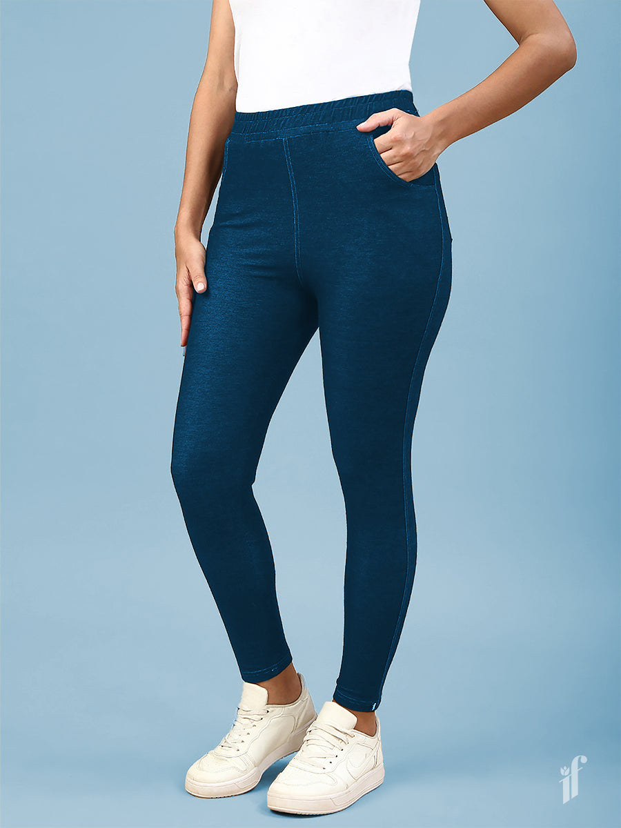 Navy Blue Jeggings