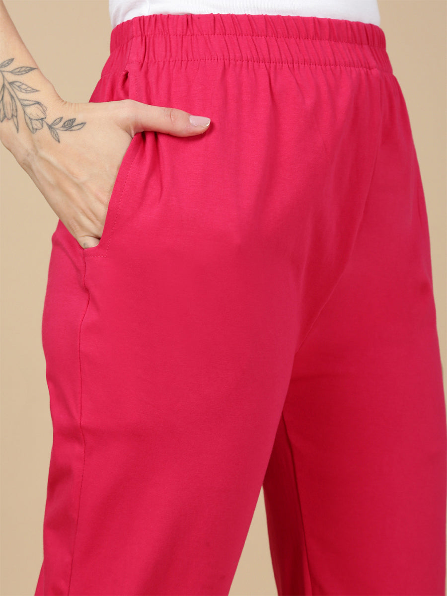 Dark Rani Knitted Kurti Pant