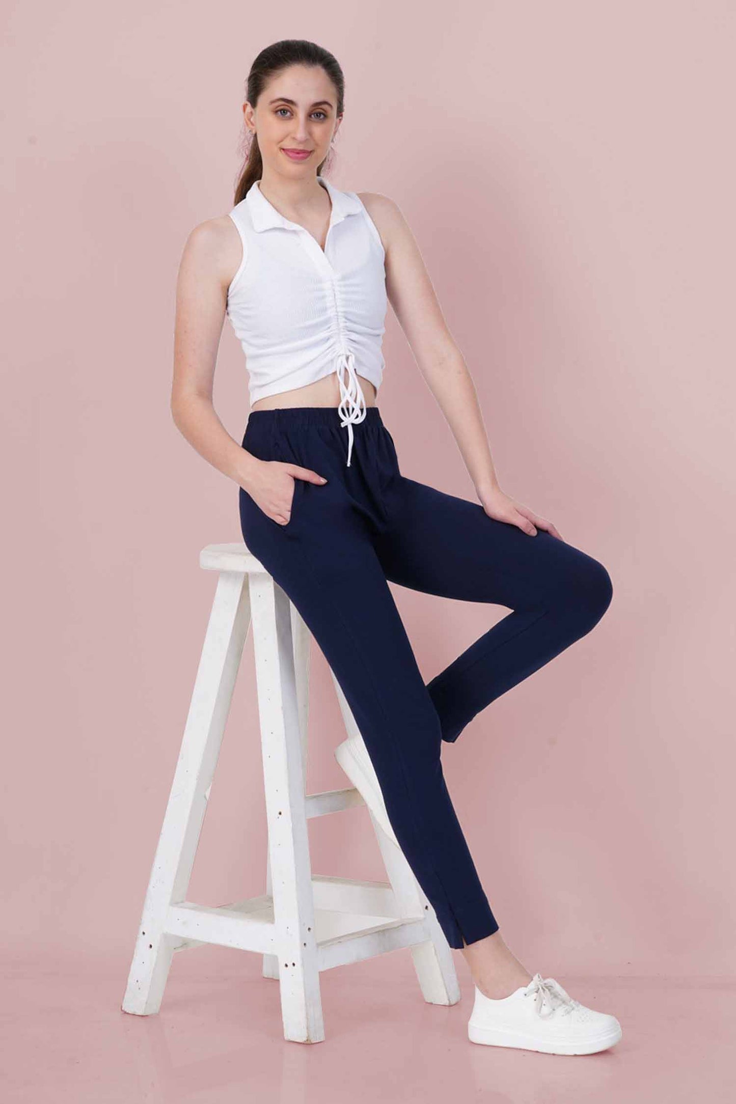 Navy Kurti Pant
