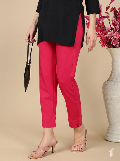 Dark Rani Knitted Kurti Pant