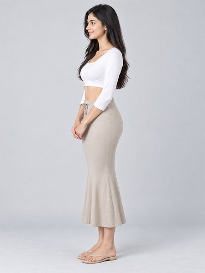 Saree Shape wear Silver