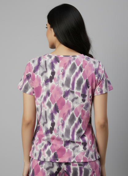 Printed Pyjama Co-ord set