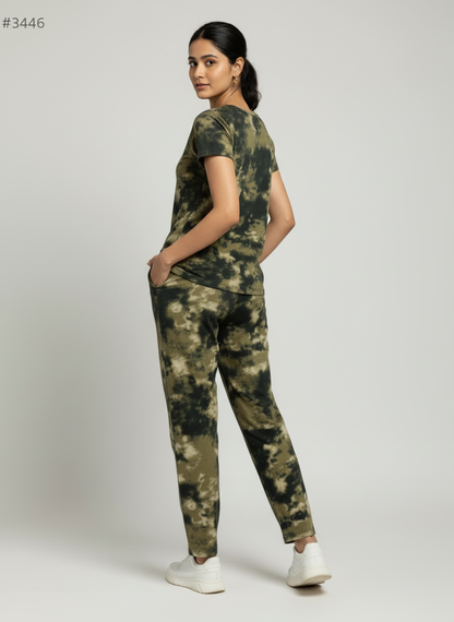 Printed Pyjama Co-ord set