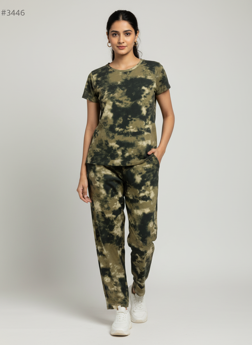Printed Pyjama Co-ord set