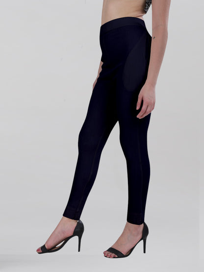 Navy Woven Kurti Pant (Buy 1 & Get 1 Free)